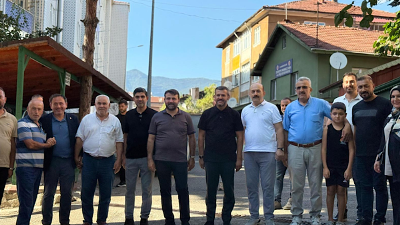 Karabük’te heyetten Yeşilmahalle ve Taşkent Caddesi ziyareti